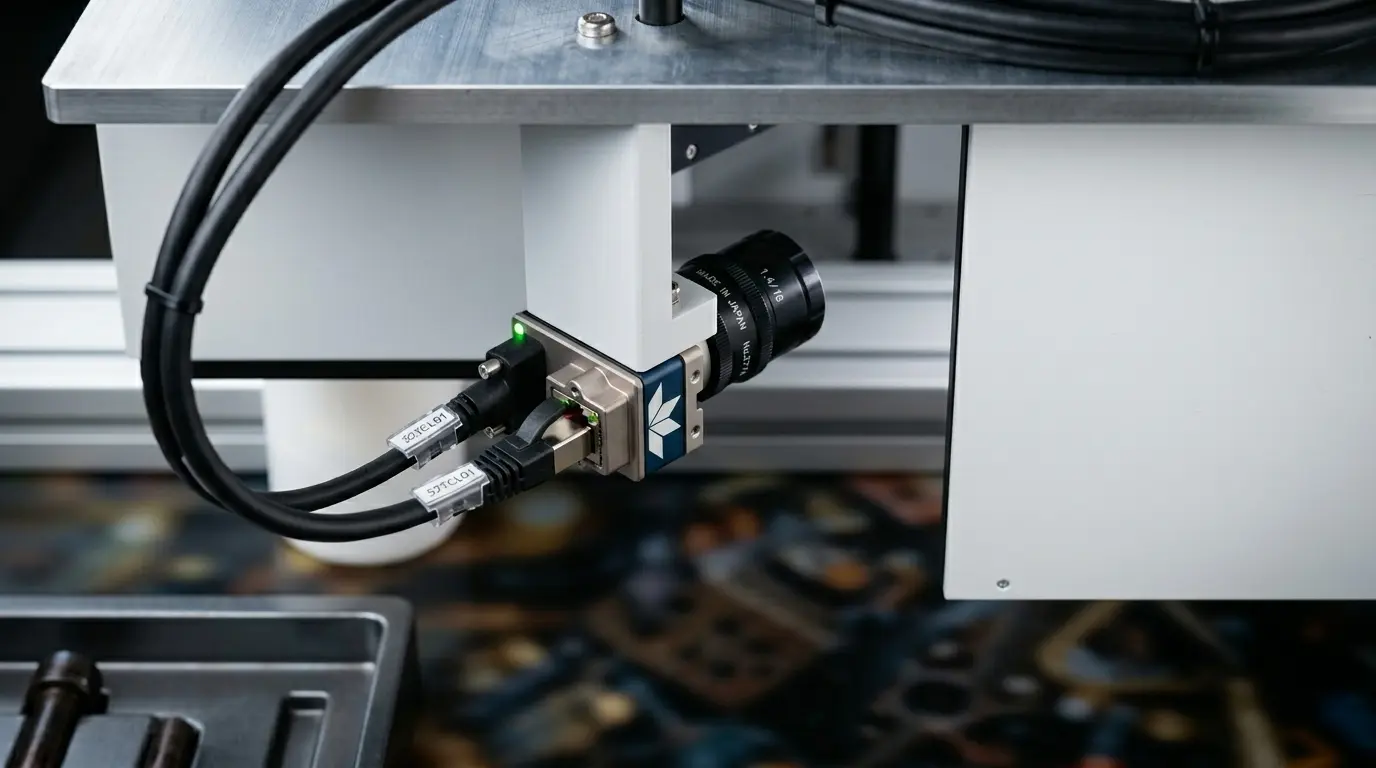 Telecamera industriale LoonLevel — vista frontale